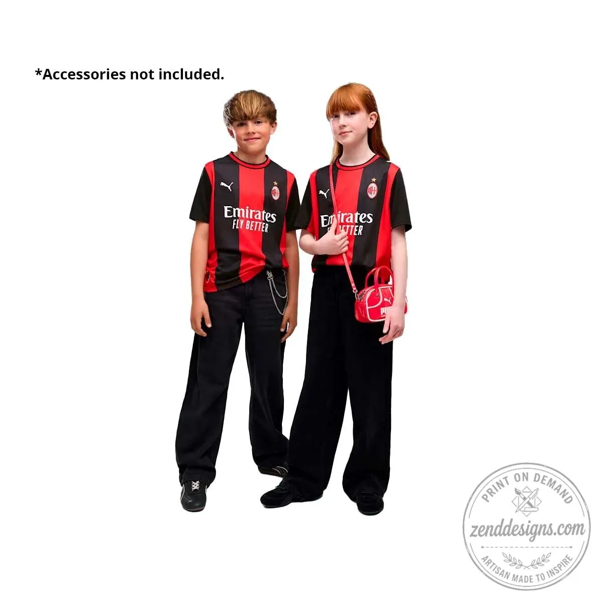 AC Milan 2026-2027 Home Kit Football Soccer Team Jersey 8 AC Milan 2026-2027 Home Kit Football Soccer Team Jersey